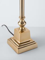 John Lewis Mora Lamp Base, Gold - thumbnail 4