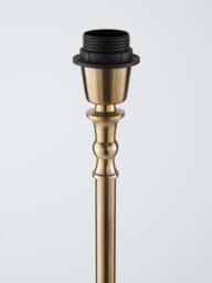 John Lewis Mora Lamp Base, Gold - thumbnail 3