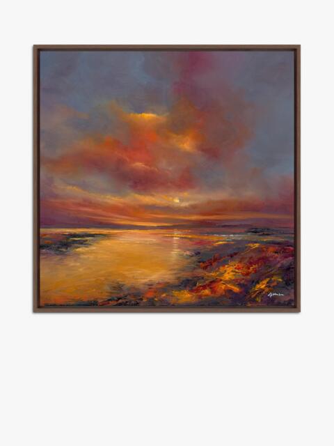 John Lewis Alison Johnson 'Golden Hour' Framed Canvas Print, 84 x 84cm - image 1