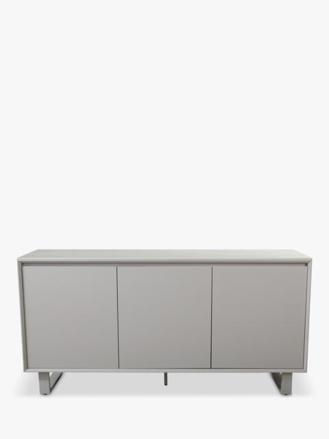 KETTLER Oslo 3 Door Sideboard, Grey - image 1