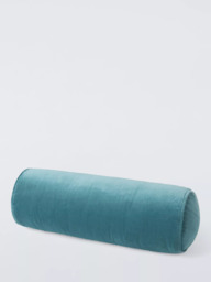John Lewis Cotton Velvet Bolster Cushion - thumbnail 2