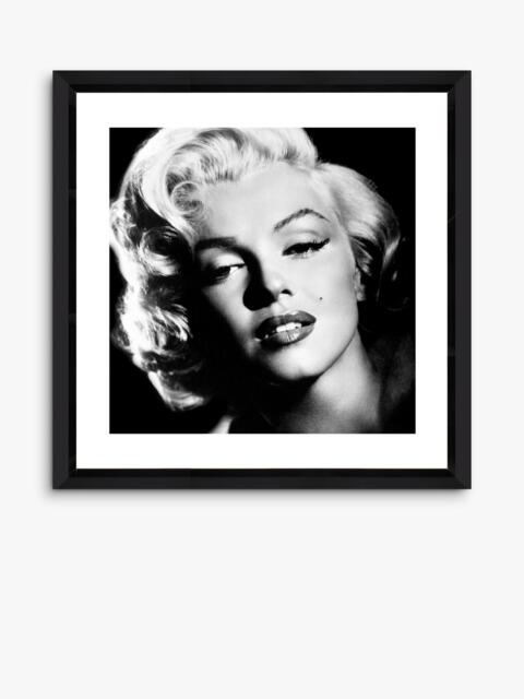 Brookpace Lascelles 'Marilyn Monroe Glamour' Framed Photographic Print, 46 x 46cm, Black/White - image 1