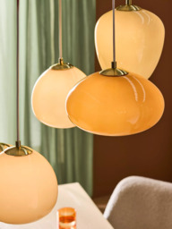 MADE Adrienne 5 Light Cluster Pendant Ceiling Light, Cream - thumbnail 2