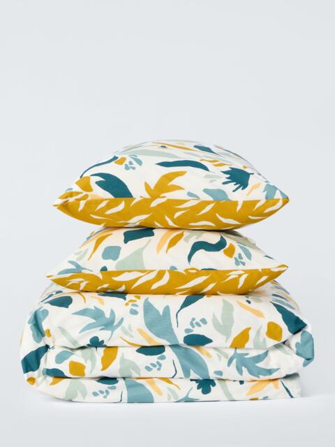 John Lewis Petals Pure Cotton Percale Duvet Cover Set - image 1