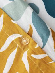 John Lewis Petals Pure Cotton Percale Duvet Cover Set - thumbnail 4