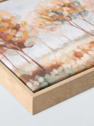 John Lewis 'Autumn Trees' Framed Canvas Print, Set of 2, 30 x 30cm, Multi - thumbnail 2