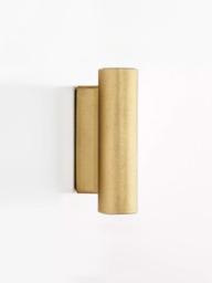 John Lewis Olbia Outdoor Wall Light, Brass - thumbnail 3