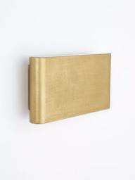 John Lewis Olbia Outdoor Wall Light, Brass - thumbnail 5