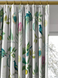 Sanderson Paradesia Made to Measure Curtains or Roman Blind, Botanical Garden - thumbnail 2