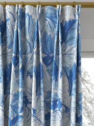 Morris & Co. Acanthus Made to Measure Curtains or Roman Blind, Woad - thumbnail 4