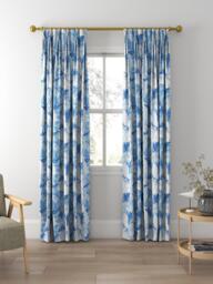 Morris & Co. Acanthus Made to Measure Curtains or Roman Blind, Woad - thumbnail 5