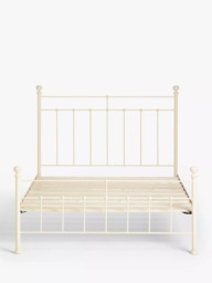 Wrought Iron And Brass Bed Co. Sophie Iron Bed Frame, Double - thumbnail 5