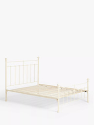 Wrought Iron And Brass Bed Co. Sophie Iron Bed Frame, Double - thumbnail 2