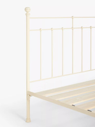 Wrought Iron And Brass Bed Co. Sophie Iron Bed Frame, Double - thumbnail 4