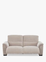 John Lewis Unwind Large 3 Seater Power Recliner Sofa, Natural Chenille - thumbnail 4
