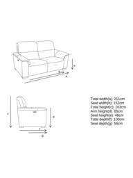 John Lewis Unwind Large 3 Seater Power Recliner Sofa, Natural Chenille - thumbnail 2