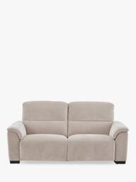 John Lewis Unwind Large 3 Seater Power Recliner Sofa, Natural Chenille - thumbnail 3