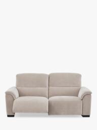 John Lewis Unwind Large 3 Seater Power Recliner Sofa, Natural Chenille - thumbnail 5