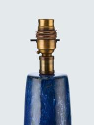 John Lewis Soluna Ceramic Lamp Base, Blue - thumbnail 4