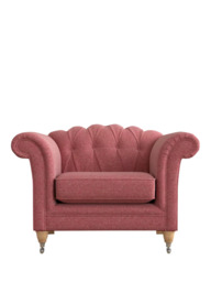 Laura Ashley Gloucester Armchair, Oak Leg - thumbnail 1