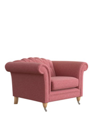Laura Ashley Gloucester Armchair, Oak Leg - thumbnail 3