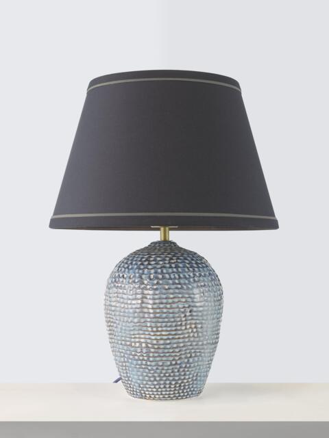 John Lewis Dameril Heritage Ceramic Table Lamp, Navy - image 1
