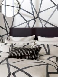 Harlequin Sumi Duvet Cover Set, Steel - thumbnail 2