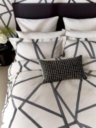 Harlequin Sumi Duvet Cover Set, Steel - thumbnail 4