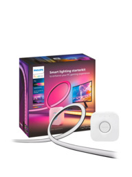 Philips Hue Play Gradient Smart Lighting Adjustable Colour Changing LED Lightstrip for 24” to 27” PC Monitors, 15W, 90.5cm, Pack of 3, Starter Kit wit