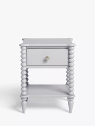 John Lewis Bobbin 1 Drawer Bedside Table - thumbnail 3