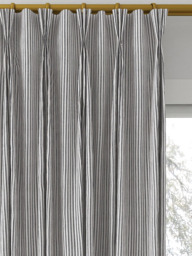 Clarke & Clarke Sutton Made to Measure Curtains or Roman Blind, Charcoal - thumbnail 6