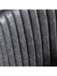 Gallery Direct Fresno Swivel Chair, Antique Ebony - thumbnail 6