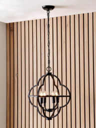 Pacific Amine Nickel Pendant Ceiling Light - thumbnail 3
