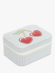Mimi and Lula Kids' Cherry Jewellery Box, Blue