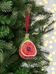 John Lewis The Curator Fig Bauble, Multi - thumbnail 2