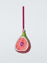 John Lewis The Curator Fig Bauble, Multi - thumbnail 1