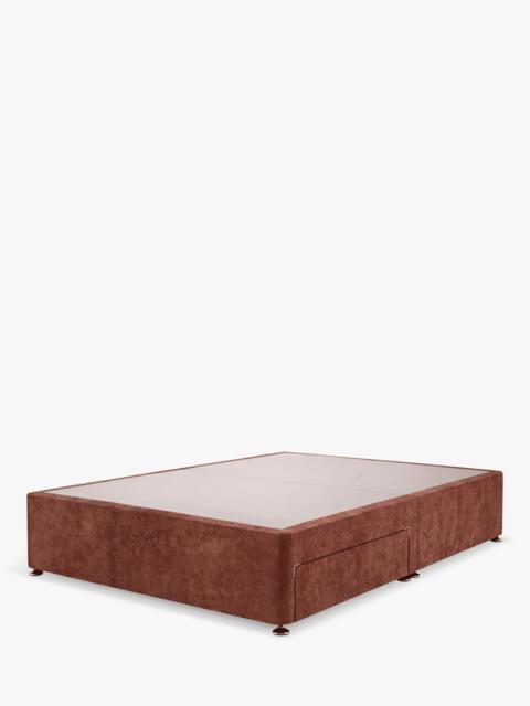 Silentnight Non-Sprung 2 Drawer Upholstered Divan Base, Super King Size - image 1