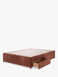 Silentnight Non-Sprung 2 Drawer Upholstered Divan Base, Super King Size - thumbnail 2