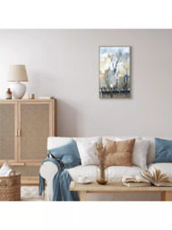 John Lewis 'Silver Birch Blues' Framed Canvas, 67 x 40cm, Multi - thumbnail 4