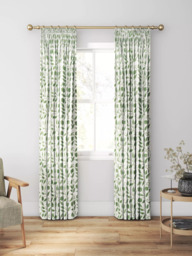 Morris & Co. Rosehip Made to Measure Curtains or Roman Blind, Forest - thumbnail 3