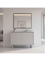 KETTLER Oslo 2 Door Sideboard, Grey - thumbnail 1