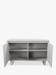 KETTLER Oslo 2 Door Sideboard, Grey - thumbnail 3