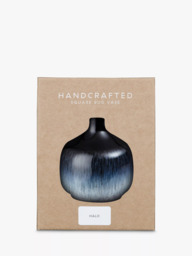 Denby Halo Square Bud Vase, H13cm, Black/Multi - thumbnail 4