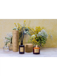 Stoneglow Golden Mimosa Scented Candle, 210g - thumbnail 3