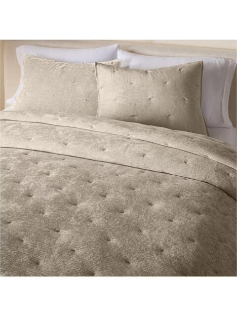 West Elm Striated Chenille Bedspread Set - image 1