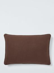 John Lewis Leonard Cushion, Khaki Green - thumbnail 2