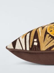 John Lewis Leonard Cushion, Khaki Green - thumbnail 4