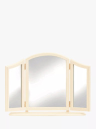 Laura Ashley Clifton Dressing Table Mirror, Ivory - thumbnail 1