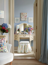 Laura Ashley Clifton Dressing Table Mirror, Ivory - thumbnail 3