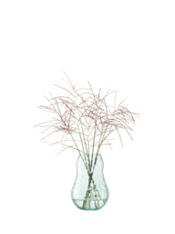 LSA International Canopy Seed Recycled Glass Vase, H23cm, Clear - thumbnail 2